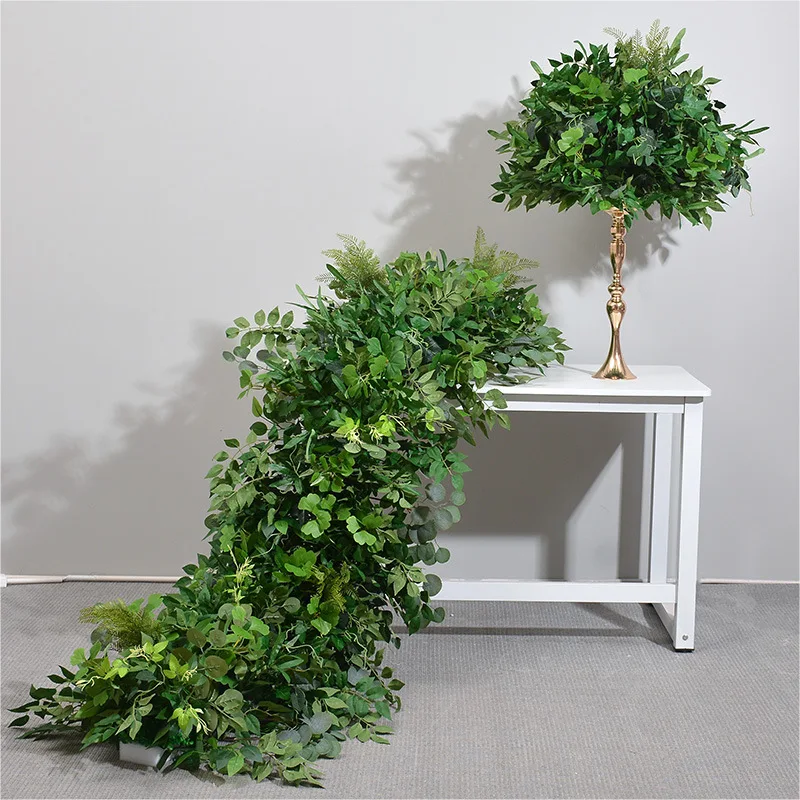 

Flower plus simulation pure green plant simulation flower ball dining table arch decoration green plant floral arrangement