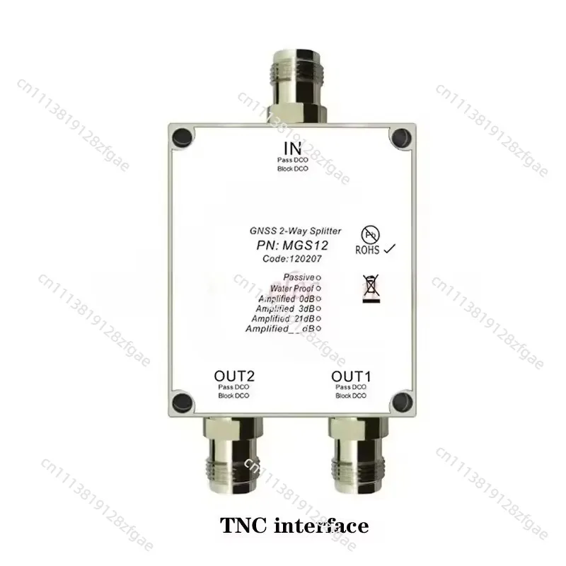 FOR MGS12, GPS one point two power splitter, GNSS intelligent two power splitter, N SMA TNC type GPS Beidou power splitter