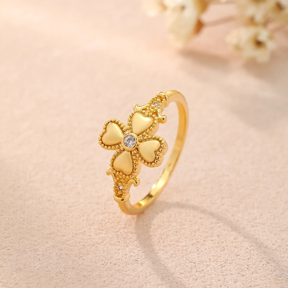 Anello trifoglio a quattro fog - Vintage Fashion Meaning recensione e prezzo