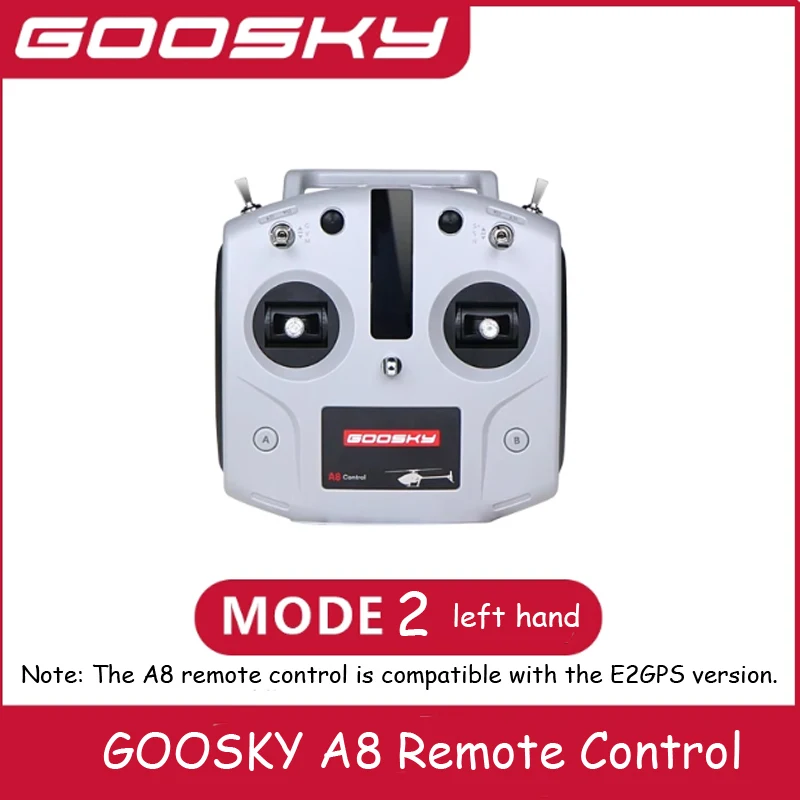 

GOOSKYE2GPS Rescue Edition A8 Remote Control MODE2-1 Left-Right Hand Helicopter GT050067