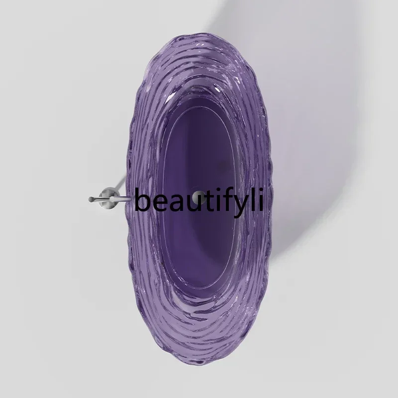 54CB002 Transparent Resin Color Bathtub Luminous Villa Hotel Homestay Deep Soaking Bath