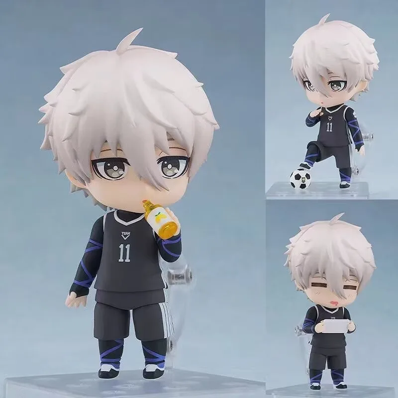 Blue Lock Q version Nendoroid Negi Seishiro Bachira Meguru Isagi Yoichi Mikage Reo face-changing doll anime figure model GIFTS