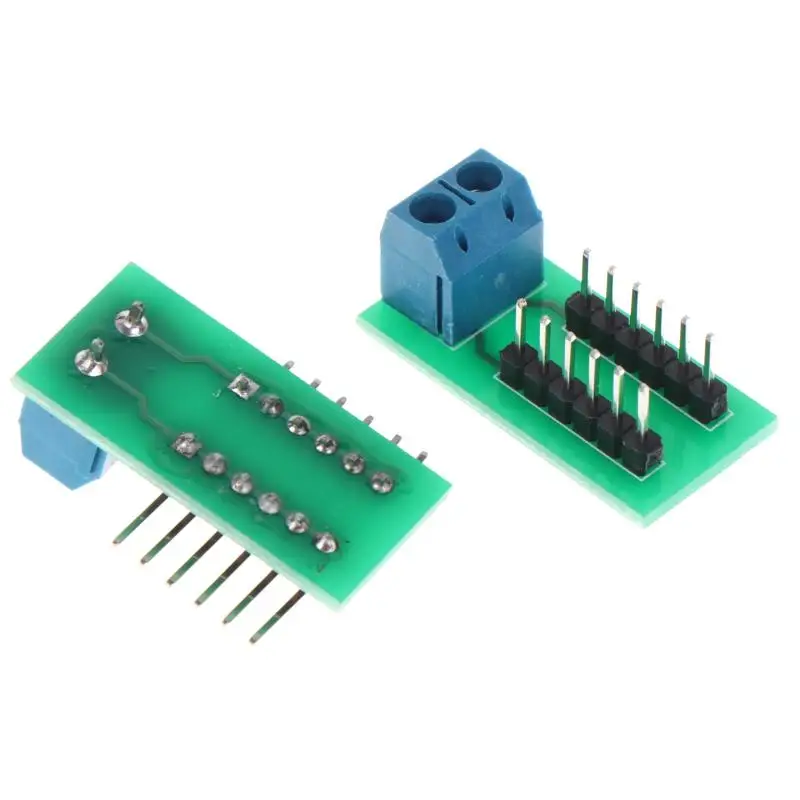 Cable Adapter Module 2P to 12P Pin Converter 2/4Pcs Straight Curved Needle Connector for DIY Electrical Wiring Projects