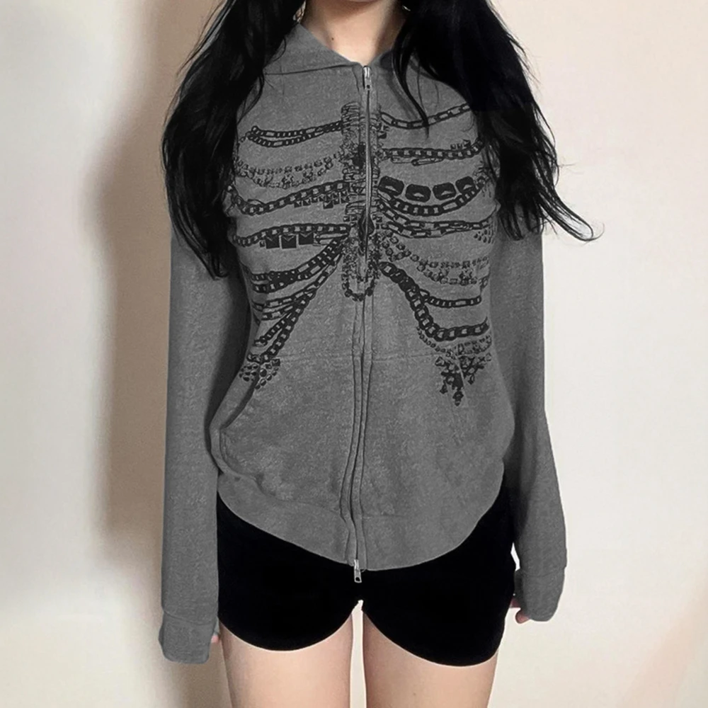 سترة نسائية بغطاء للرأس بأكمام طويلة، سترة رياضية بغطاء للرأس، مريحة للخريف والشتاء، ملابس يومية #5