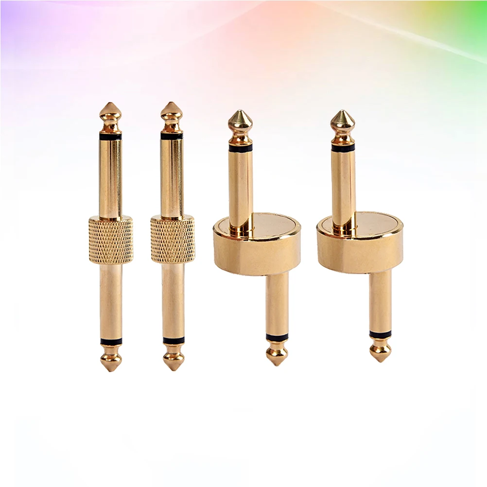 

Plug Connection Jack Set Instrument Pedal Board Accessories Straight Z Type Audio Coupler