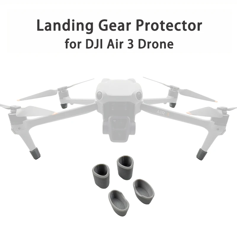 for DJI Air 3 Drone Small Landing Gear Extended Legs Scratch Proof Anti Friction Tripod Fuselage Protective Heighten Bracket Kit