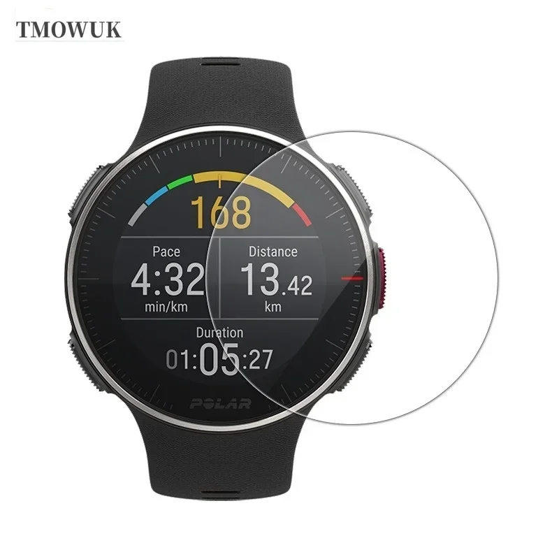 For Polar Vantage V V2 M M2 M3 Ignite 2 Pacer Pro Grit X Pro Unite Polar M200 Tempered Glass For Smart Watch Screen.