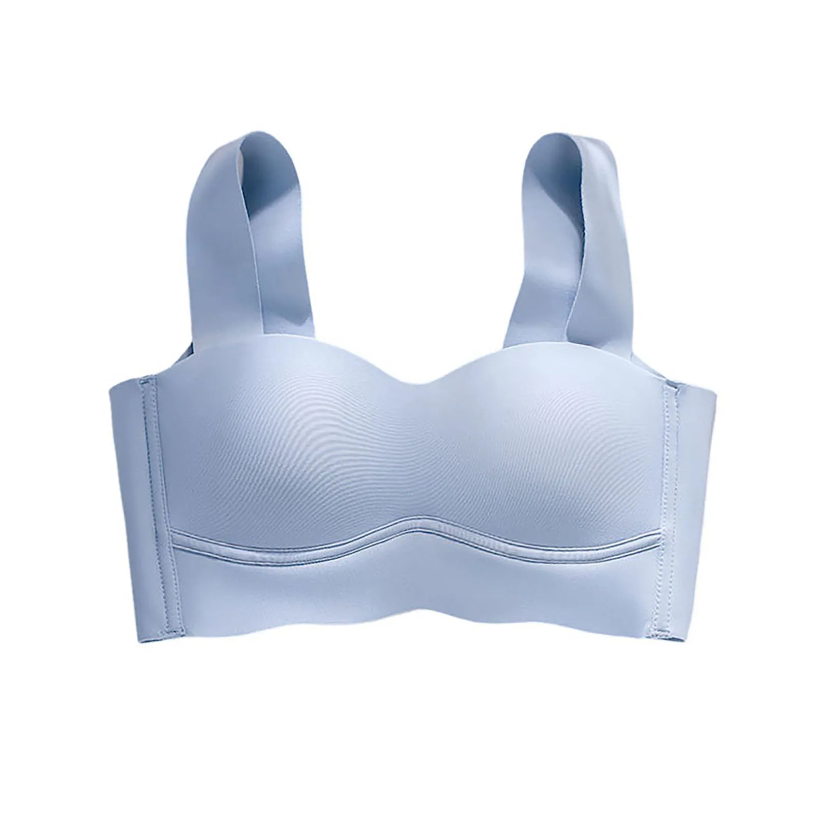 Women's Half Coverage Bra Soft Daily Comfortable High Support Sport Bra for Casual Vacation Outfit