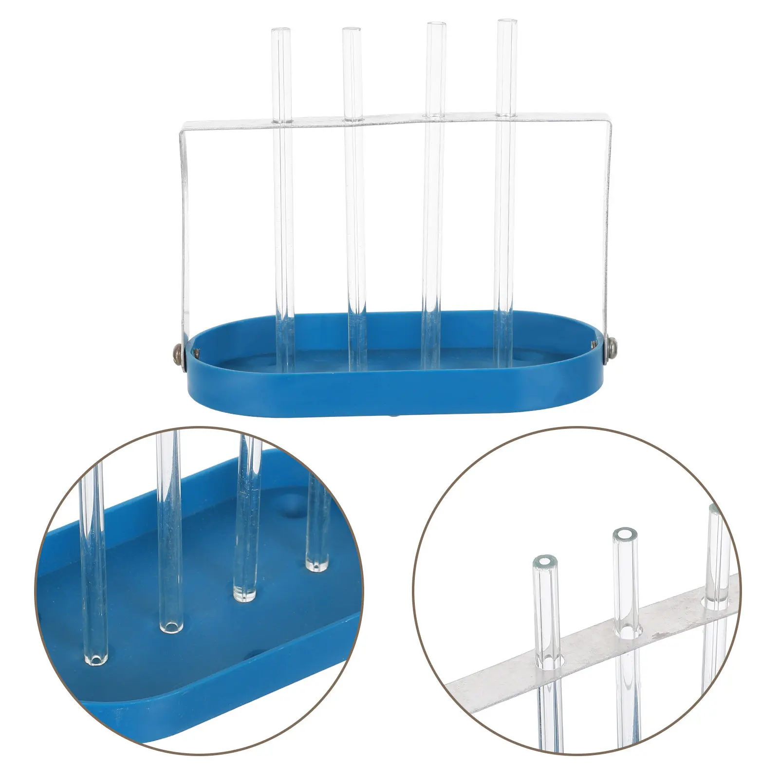 

Набор для экспериментов с капиллярным эффектом: подставка для капиллярных трубок разных размеров, лабораторное оборудование для физических классов, учебное пособие по физике