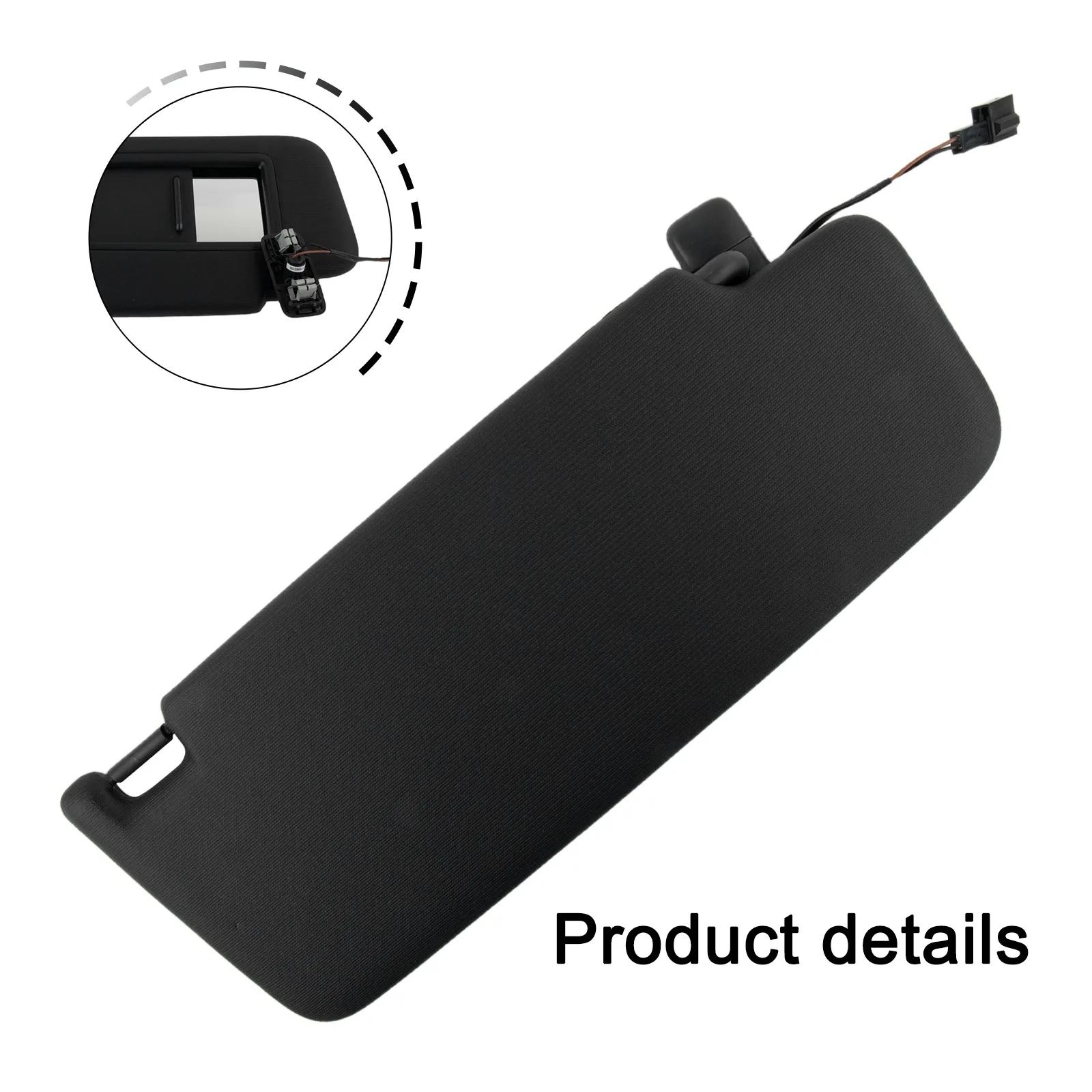 OEM Part 5GG857551 Car Sun Visor High Reliability Perfect Match For Car Plastic Material For Golf MK7 For Jetta MK7