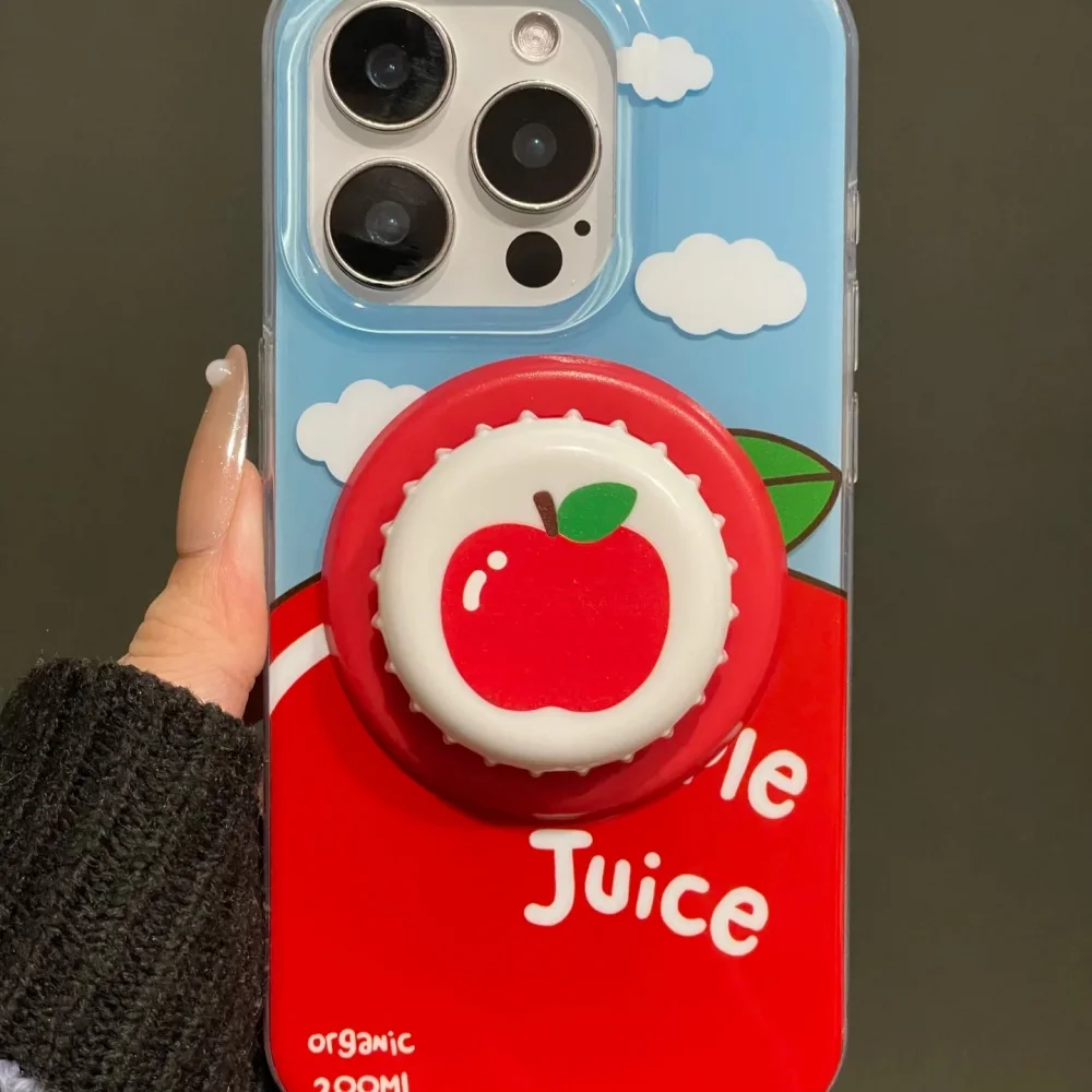 Soporte magnético para teléfono de Apple, dibujos animados divertidos coreanos, Griptok Grip Tok, soporte para iPhone 17 16, accesorios Magsafe