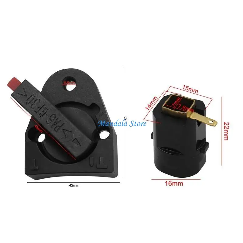 U2JC 26 Electric Hammer Dual-purpose Gear Shift Switch F3 Grinder Brush Holder