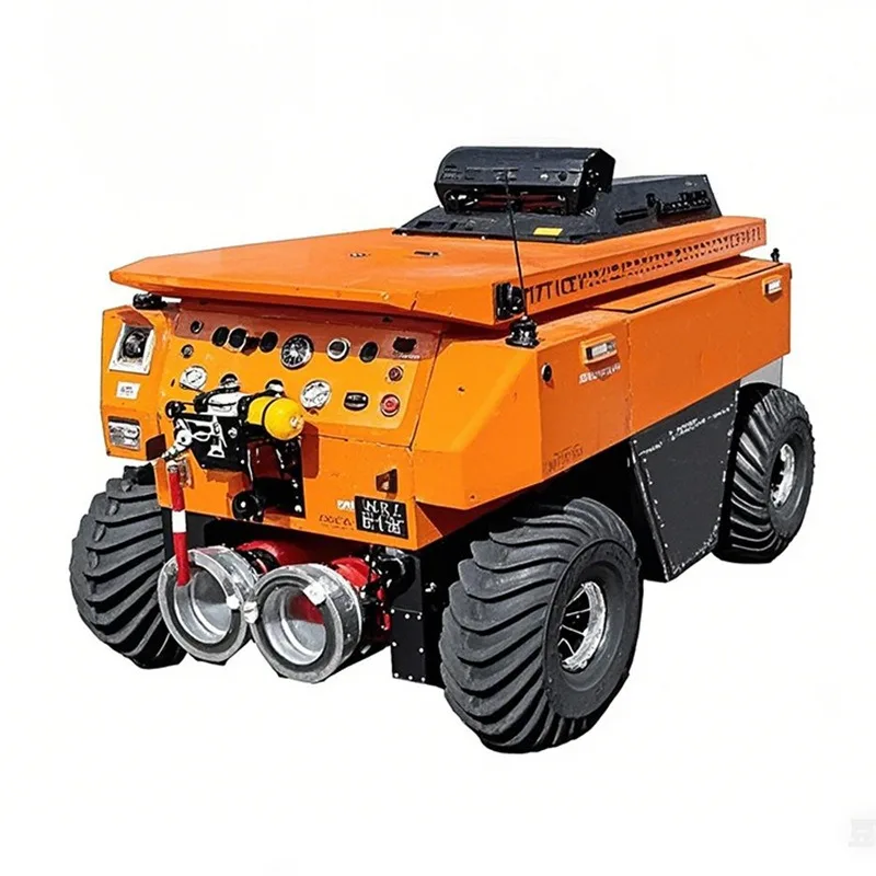 Customized crawler-type intelligent remote control remote drainage and drainage robot