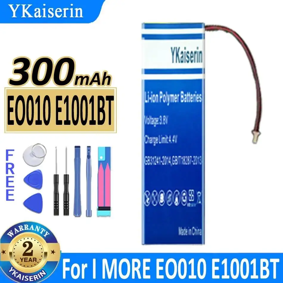

Аккумулятор для наушников 300 мАч для Imore EO010 E1001BT, Bluetooth-наушники, премиум-замена
