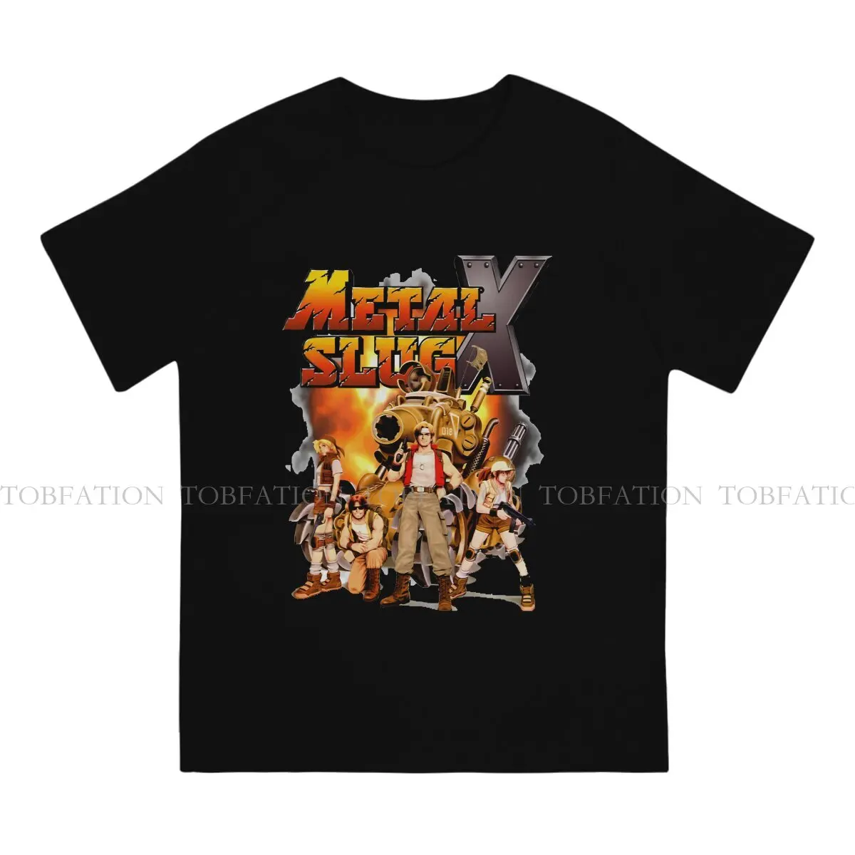 Collection Unique TShirt Metal Slug Casual T Shirt 100% Cotton Summer Stuff For Men Women