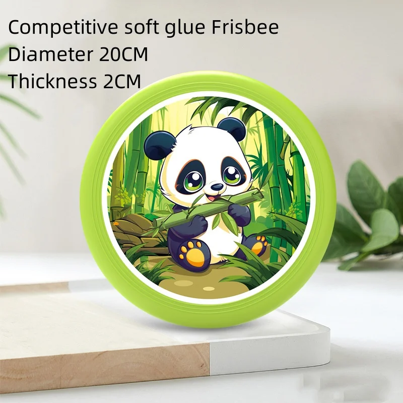 Fashion Pet Dog Silicone Game Frisbeed Toy Flying Discs Trainning Interactive Toys Pet Supplies Disc 20cm outdoors Park meadow