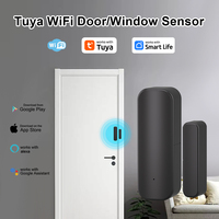 Tuya Wifi Door Sensor Window white smart Entry Sensor Security Burglar Door Sensor Alarm Smart Life Magnetic Door Sensor