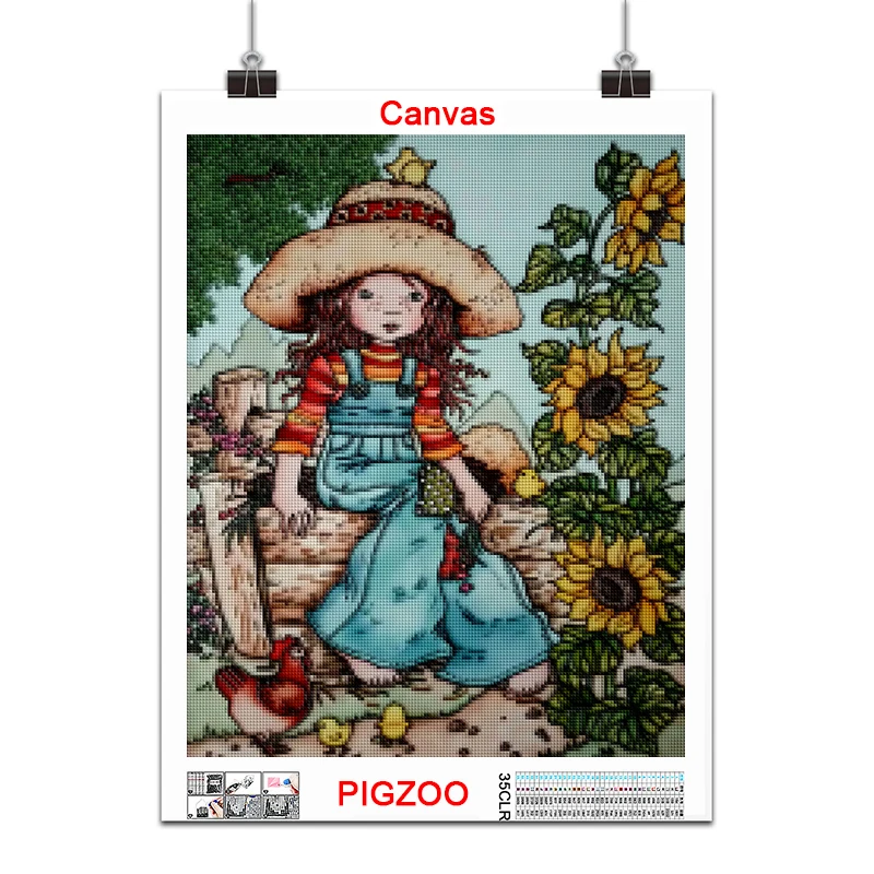 Novo 5d diy pintura diamante flor menina princesa decoração de casa completa redonda & quadrado diamante bordado ponto cruz mosaico