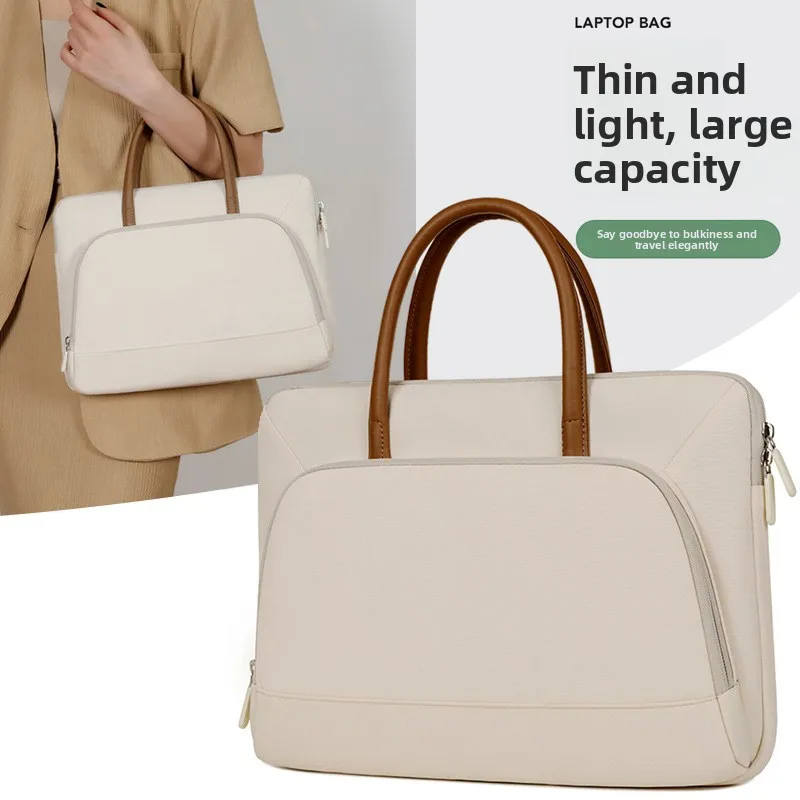 

Stylish and Simple Laptop Bag, Student Conference Gift Laptop Bag Lightweight Multiple Styles and Colors for You To Choose From