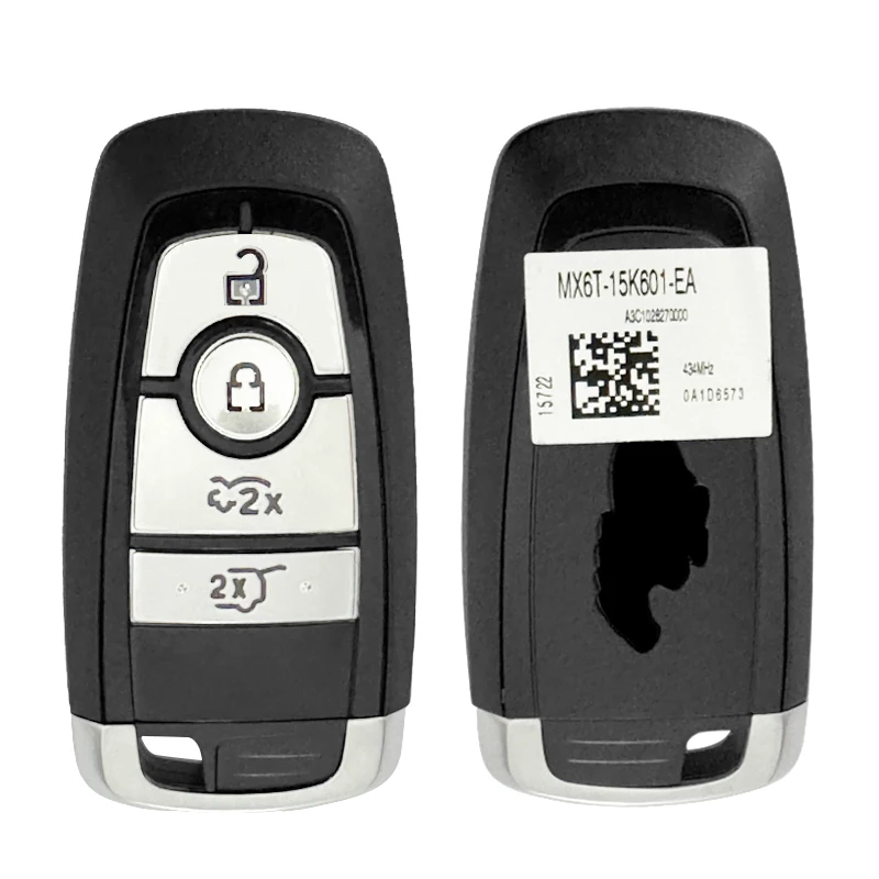 CN018146 Original 4 Buttons Smart Remote Control Key FCC MX6T-15K601-EA 49 Chip 434MHz Keyless Go For Ford Mustang Mach-E 2020+