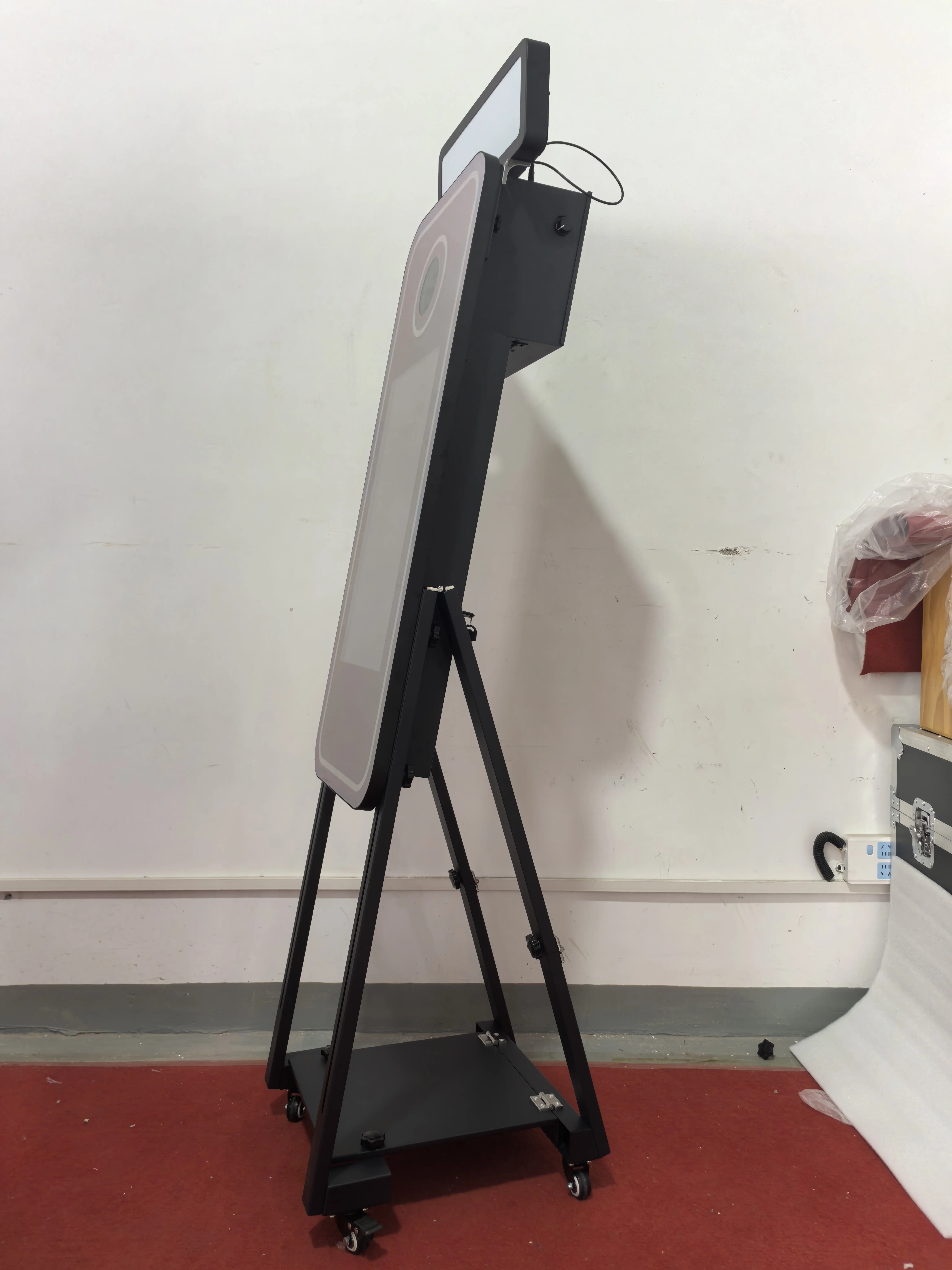40-inch New Foldable Portable Mirror Selfie Smart Touch Magic Mirror Photo Booth (USA)
