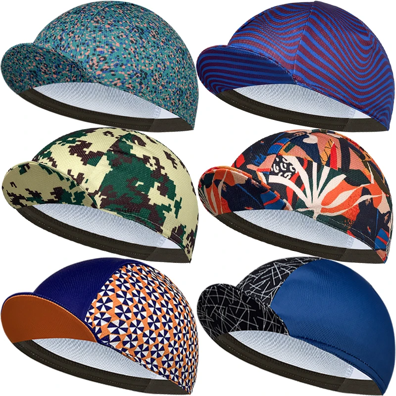 

New cycling cap, polyester sweat absorption,unisex, fashion, camouflage, pattern, graffiti