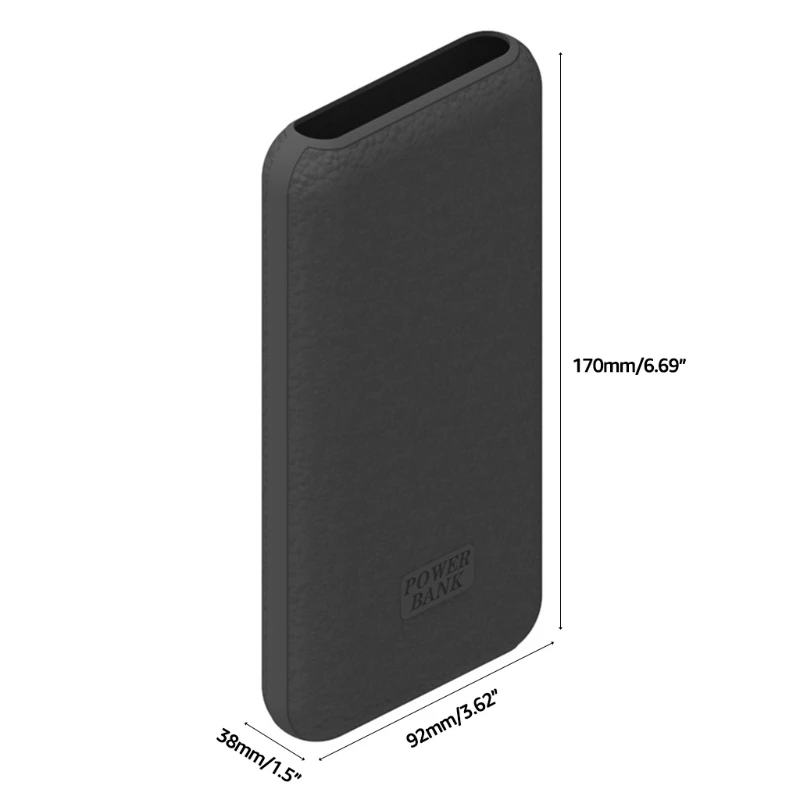 Compatível com zmi qb820 silicone caso para zmi qb823 20000mah power bank pro 65w no.10 caso banco qc 3.0 carregamento rápido caso 24bb