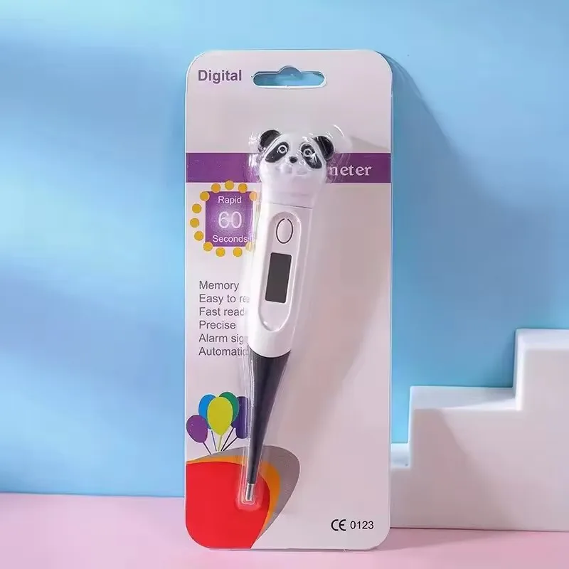 Electronic Digital Thermometer Soft Head Home First Aid Kit Fever Baby Adult Oral Armpit Temperature Measurement Instrument