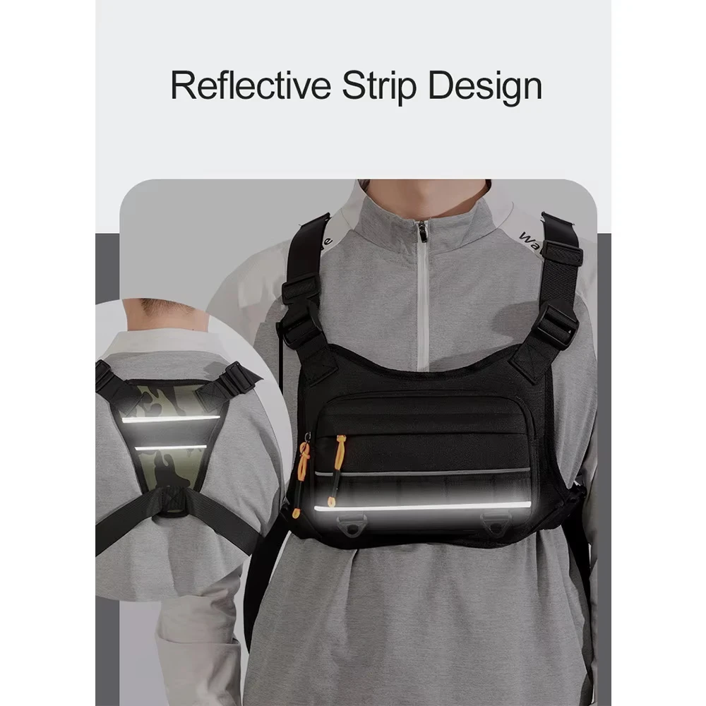 Cycling Front Chest Vest Tacti - Fishing Backpack recension och pris