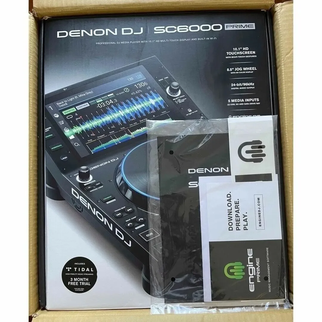 

BRAND NEW Denon DJ SC6000 PRIME Professional Standalone
