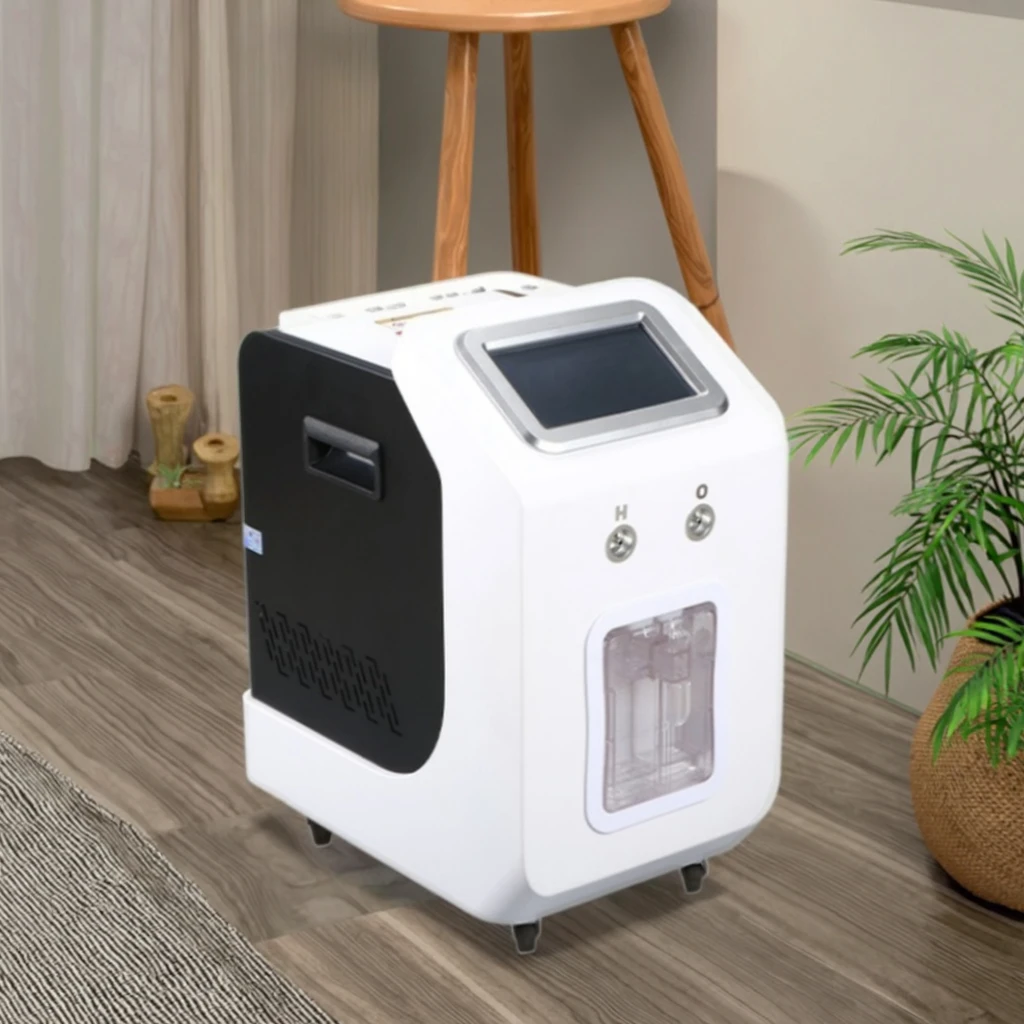Hot Sales High Purity Hydrogen Generator 99.9% Purity PEM Generador 4500ml Double Outlet Hydrogen Inhalation Machine for Home Us