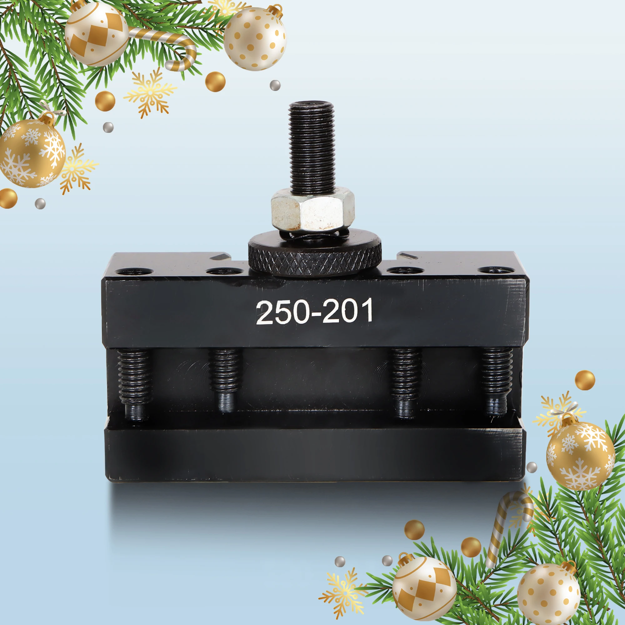1 Quick Change Turning and Facing Lathe Tool Post Holder 250-201 Tool Holder Fit for Lathe