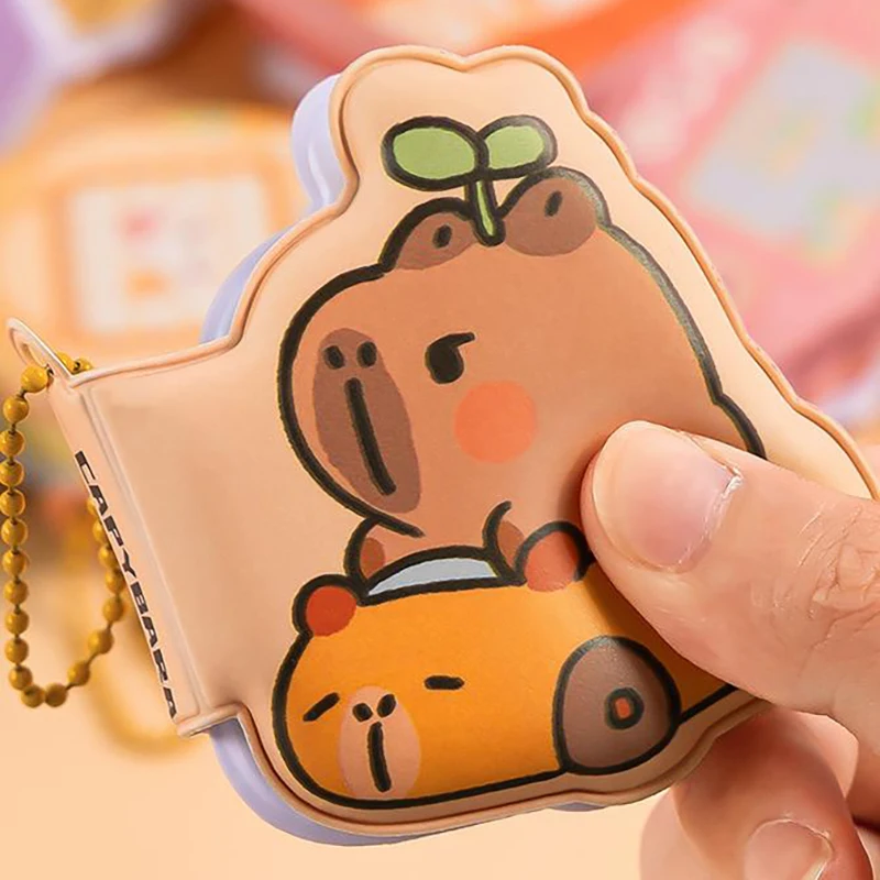 Cartoon Capybara Index Tabs Self Adhesive Page Marker Sticky Notes Classify Files Flags Cute Stress Relief Sticky Note Gifts