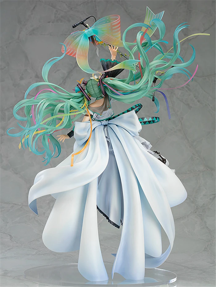 Original Anime Figurine HatsuneosMiku10th The Illustration Competition Awarded Works Action Figure Model Kids Toys Collection