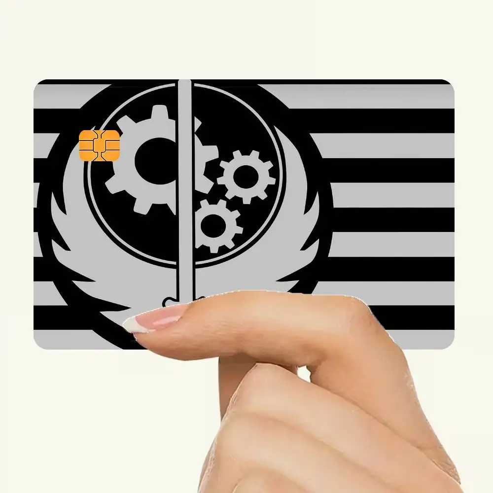 Banderas Alternativas Bank Card Sticker Film Skin Cover For Debit Credit Bank Cardultra-Thin And Fade-Resistant