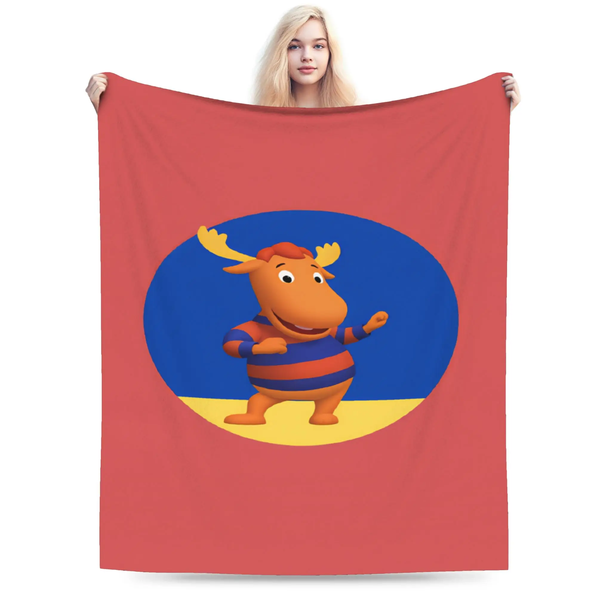 The Backyardigan Bedding Throws Super Soft Print Blanket  For Living Room Travel Car Flannel Bedspread Bed Cover