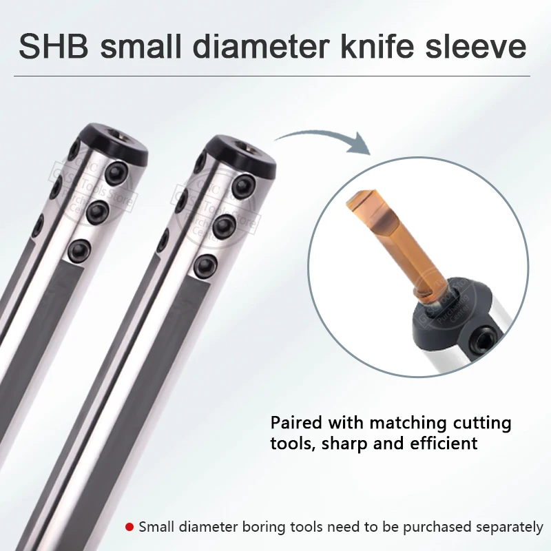 SHB Small Path Inner Hole Knife Sleeve SHB16-03 SHB25-12 Numerical Control Center Water Outlet Variable Diameter Cutter Sleeve
