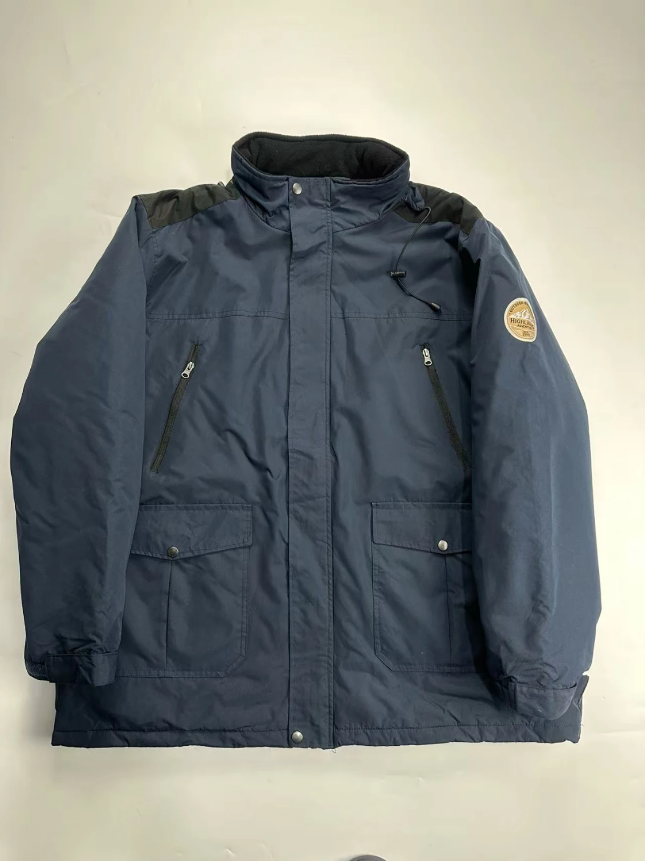 

Мужская осенне-зимняя уличная ветрозащитная водонепроницаемая куртка большого размера с капюшоном, многокарманная, рабочая, хлопковая, средней длины, для активного отдыха/лыжного спорта