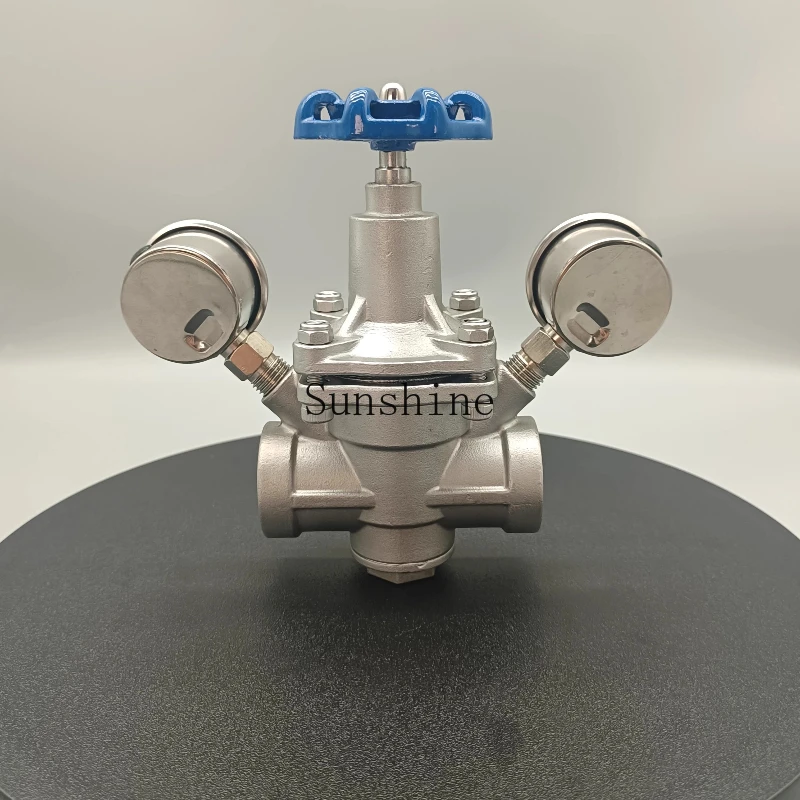 

304 stainless steel branch pipe pressure reducing valve tap water piston internal thread buckle YZ11 diaphragm