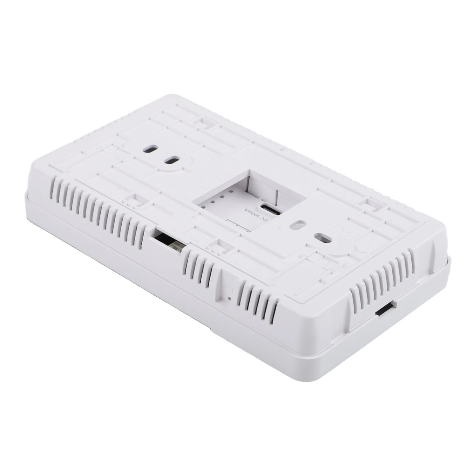 

Customizable Schedule Thermostat Smart Home Device Programmable Thermostat Black White Smart Heating Night Mode