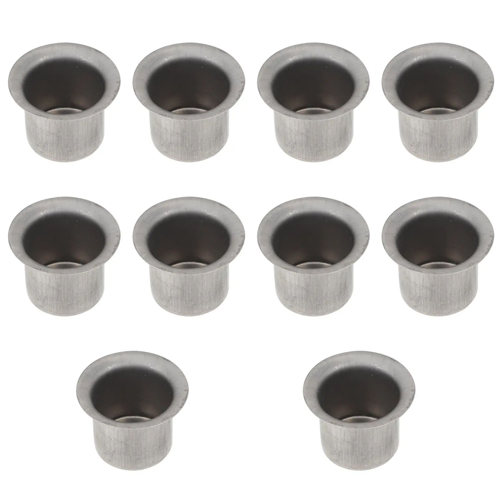 10Pcs Elegant Iron Containers Stylish Decorative Holders for Home Office Bedroom Christmas DIY Craft Supplies