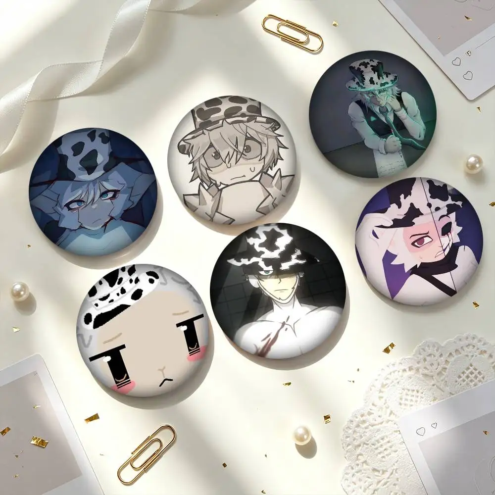 S-Slendytubbies 3 Guardian Game  25 32 44 58 75mm Badges Personalized Round Brooches Pins Accessory Gift