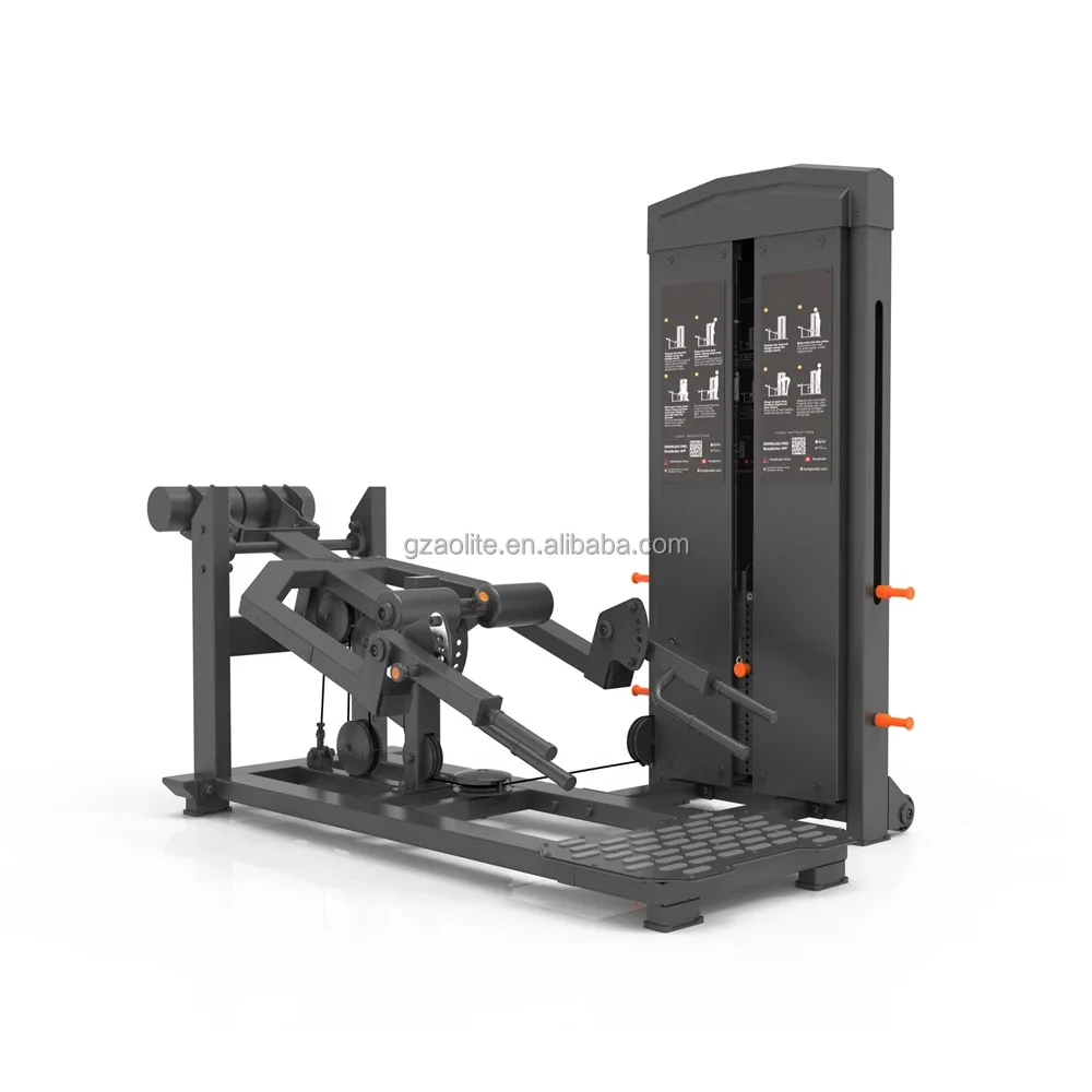 

Fitness Weight Stack Selectorized Commercial Gym Fitness Strength Equipment Split Squat & Deadlift Machine