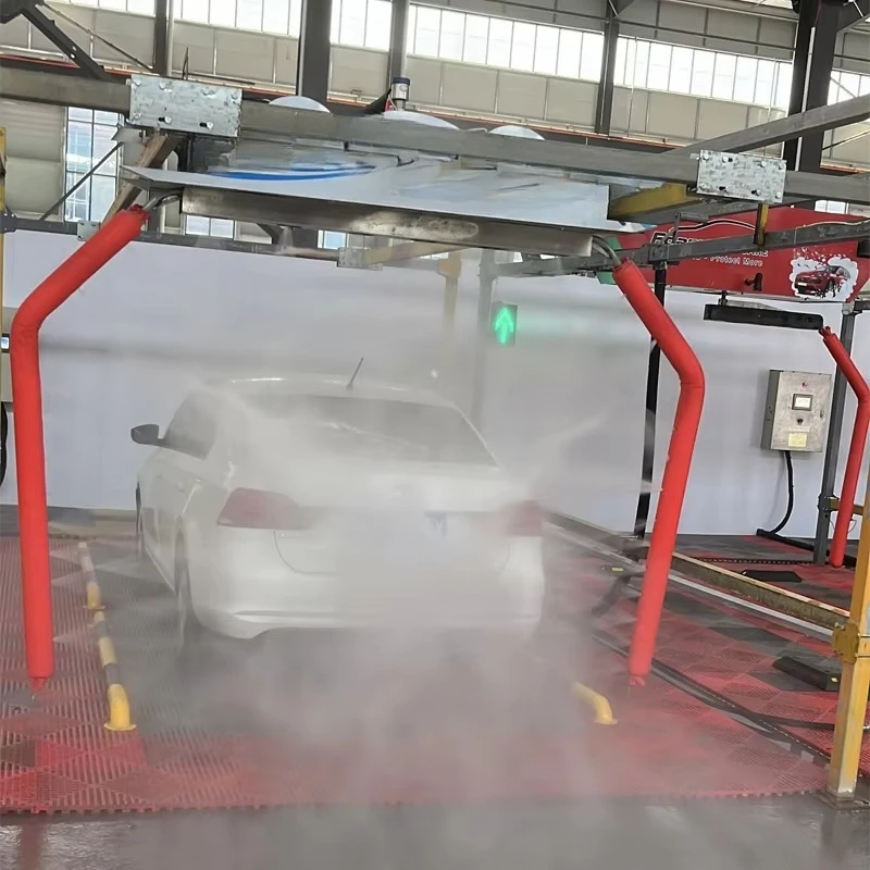 Fully Automatic Touch-Free Car Wash System High Pressure Foam Fast Cleaning Contactless Car Washer Energy Saving