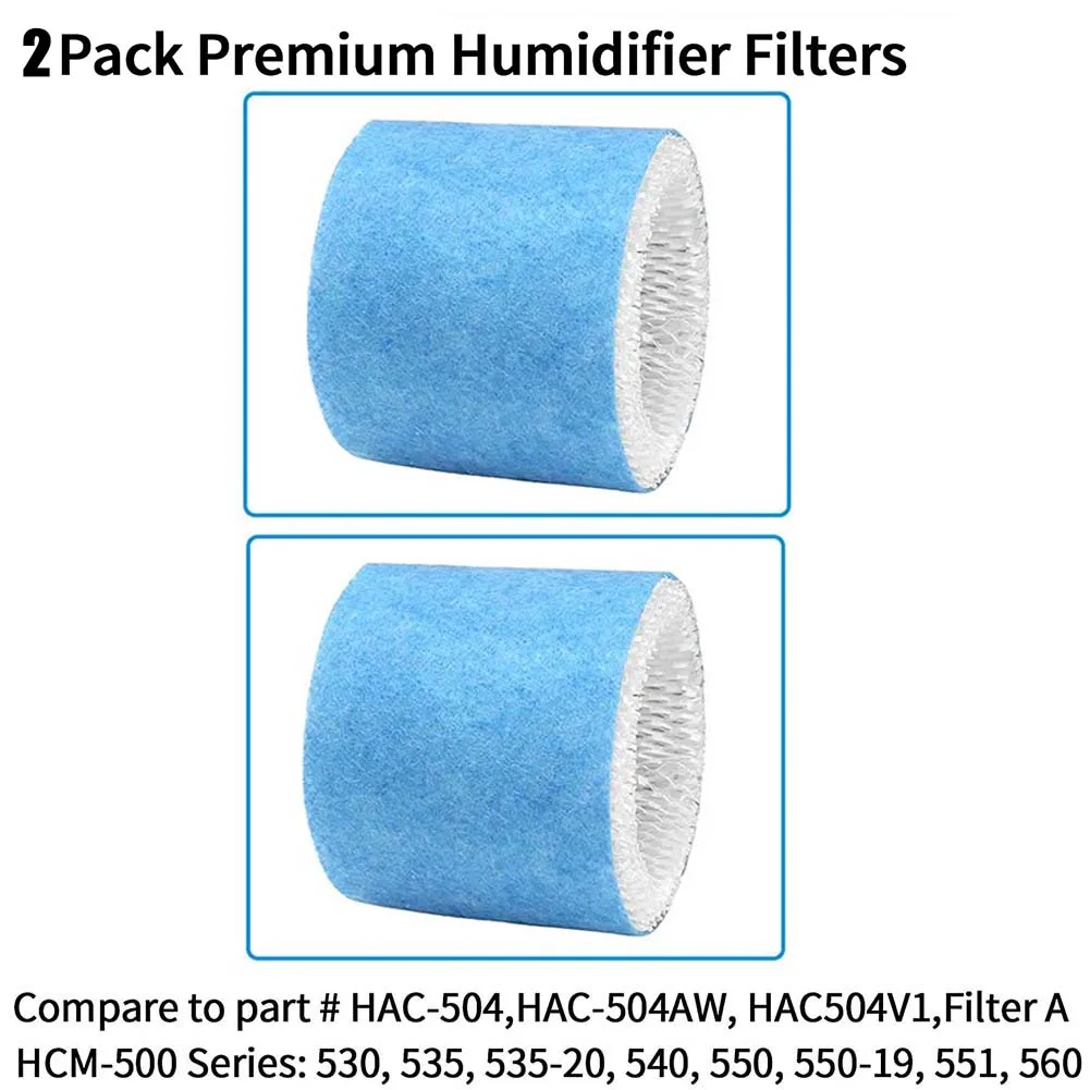 2pcs New Humidifier Filters For Honeywell HAC-504 HAC-504AW HCM350 HCM-315 HEV312 HEV355 HCM-710 Humidifiers Home Appliance Part