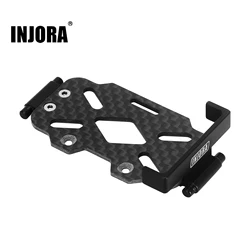 INJORA Carbon Fiber and Aluminum Battery Tray for 1/18 RC Crawler TRX4M Upgrade (4M-78)