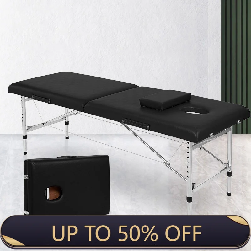 Single Lash Massage Table Beauty Pedicure Tattoo Spa Folding Bed Cosmetic Masajeador Cama De Masajes Profesiona Salon Furniture