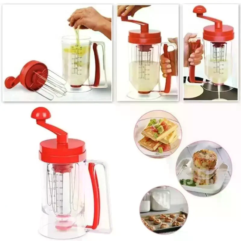 เครื่องจ่ายแป้งเค้กพร้อมการออก - Kitchen.Baking Labels บทวิจารณ์และราคา