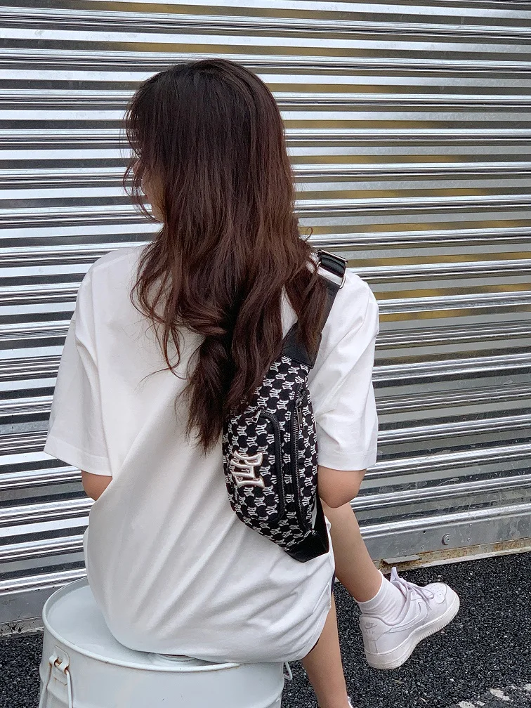 PNJ Full India messenger bag women's casual 2024 new fashion shoulder bag fresh trend satchel nylon camera bag