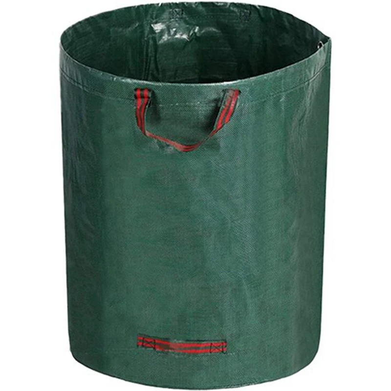 ถุงใส่ขยะในสวน4แพ็คถุงใส่ขยะ272ล. มีที่จับ4อันถุงใส่ใบไม้นำกลับมาใช้ใหม่ได้